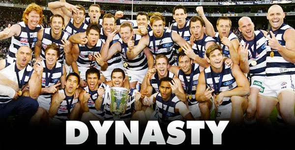 Geelong football grand final victory